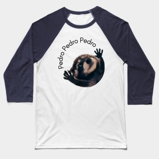 Funny Pedro raccoon meme viral video Baseball T-Shirt